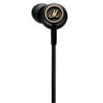 Marshall Mode EQ In-Ear Headphones (Black and Brass)