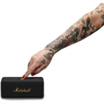 Marshall Emberton Portable Waterproof Wireless Speaker (Black & Brass)