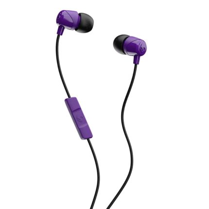 The Skullcandy in-ear JIB ear buds provide direct to ear acoustics and a frequency range normally found only in full sized stereo headphones.