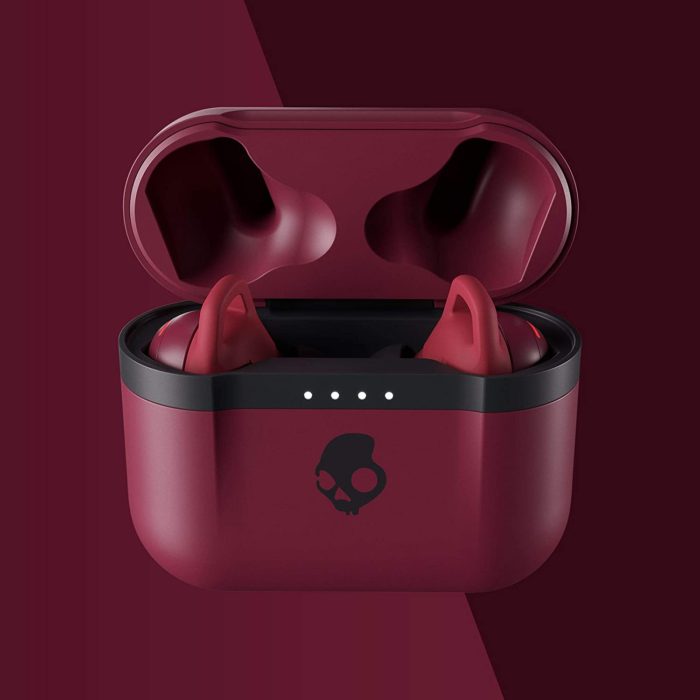 Skullcandy Indy Evo True Wireless In-Ear Earphones Dark Red