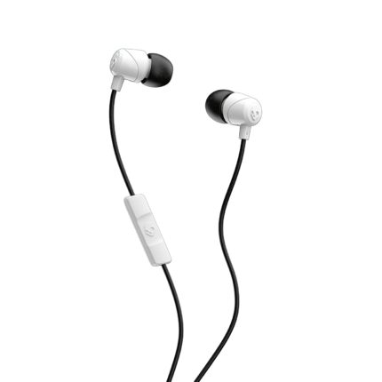 Skullcandy Jib Wired Earbud Headphones with Microphone(White)