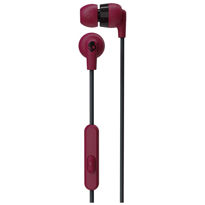 Skullcandy Ink'd+ In-Ear Earbuds - Deep Red