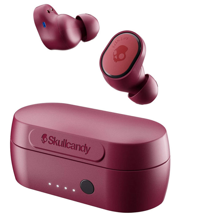 Skullcandy Sesh Evo True Wireless In-Ear Earbud - Deep Red