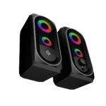 Porodo Stereo Gaming Speakers With Lighting Touch Sensor