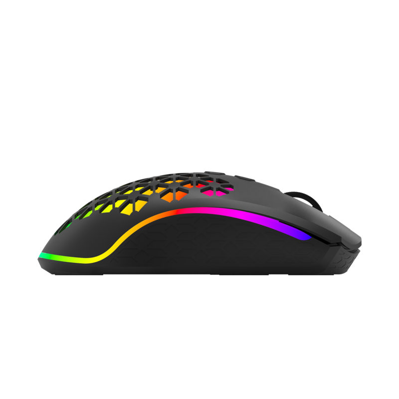 Porodo Gaming Wireless Mouse 9D With RGB Light