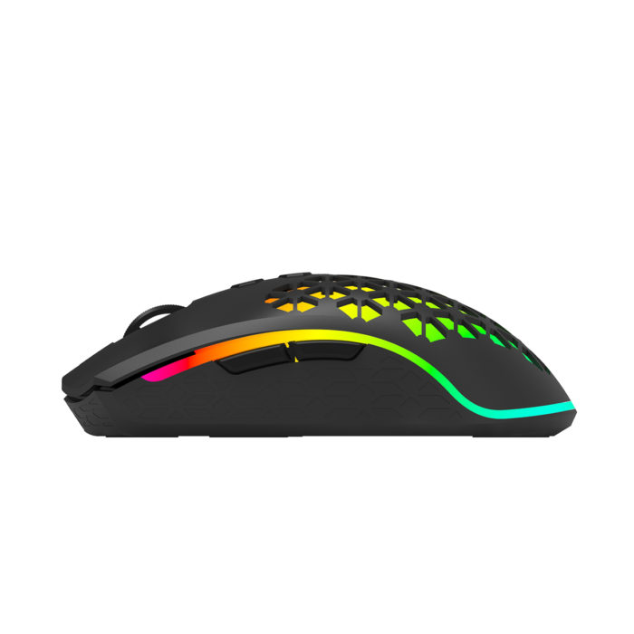 Porodo Gaming Wireless Mouse 9D With RGB Light