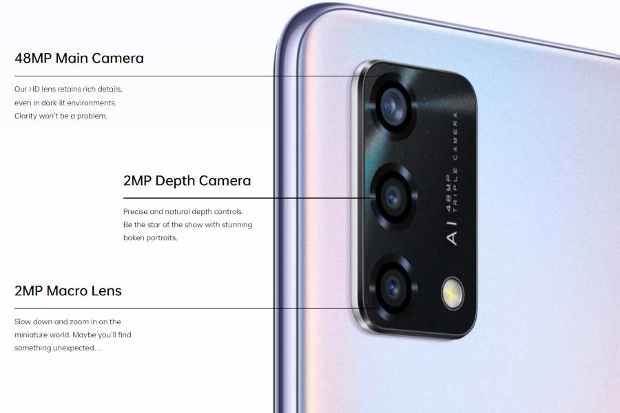 Oppo A95 Camera setup