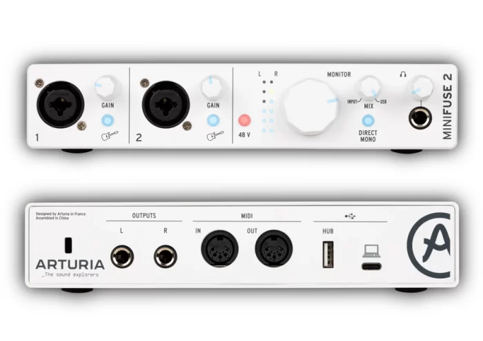 Arturia Minifuse 2 white