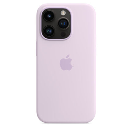 iPhone 14 Pro Silicone Case with MagSafe - Lilac